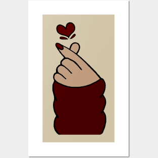 hand of love Posters and Art